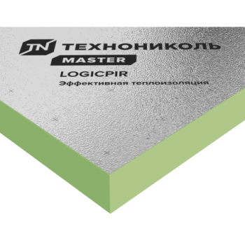 Теплоизоляция ТЕХНОНИКОЛЬ Logicpir Ф/Ф L 1190х590х40 мм Теплоизоляция ТЕХНОНИКОЛЬ Logicpir Ф/Ф L 1190х590х40 мм