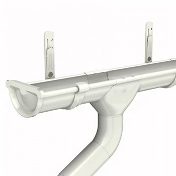 Воронка желоба ТЕХНОНИКОЛЬ металлическая D125/90 мм RAL 9010 белая Воронка желоба ТЕХНОНИКОЛЬ металлическая D125/90 мм RAL 9010 белая